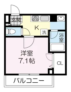 グランデール旭ヶ丘【2階】の間取り