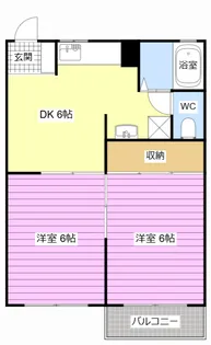 セレクトハイムII【1階】の間取り