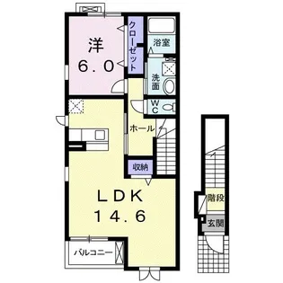 プリートIII【2階】の間取り