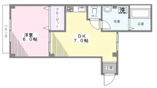 辰巳ビル【1階】の間取り