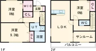 茨城県つくば市東光台3【一戸建】の間取り