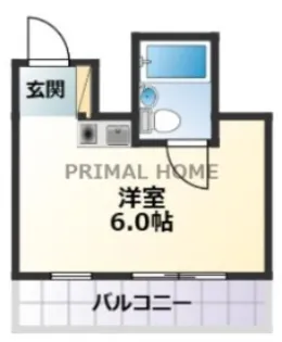 ユーコート大口II【3階】の間取り