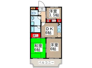 ナイス・アロ-メイク【2階】の間取り