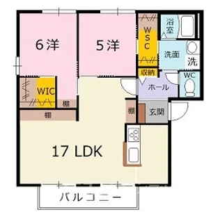 広島県広島市安佐北区可部南1【アパート】の間取り