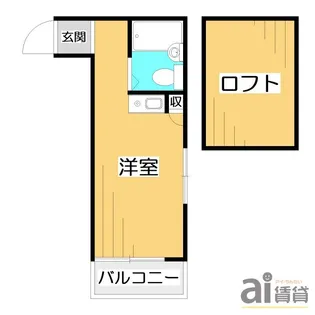 東京都小金井市本町5【アパート】の間取り