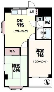 アベニュー成城1号館【3階】の間取り