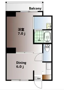 ヴィラナリー児島 2号棟【1階】の間取り