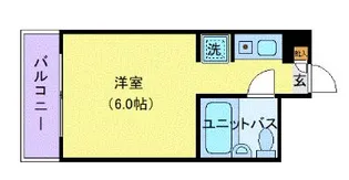 タッシ国立【3階】の間取り