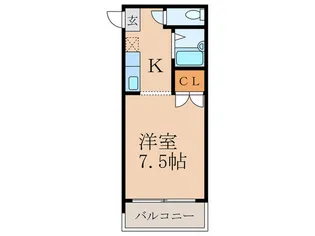 メゾンルミエール【1階】の間取り