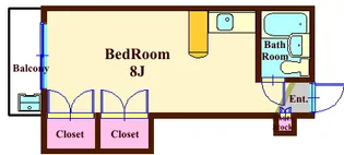サングレース【1階】の間取り