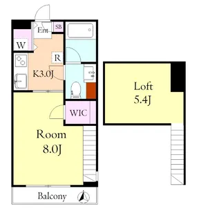 ブラウンヒルB【1階】の間取り