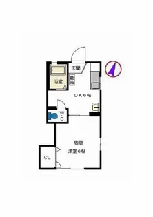 ディアス牧 A棟【1階】の間取り