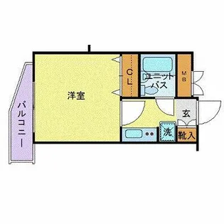 サンテミリオン品川西【2階】の間取り