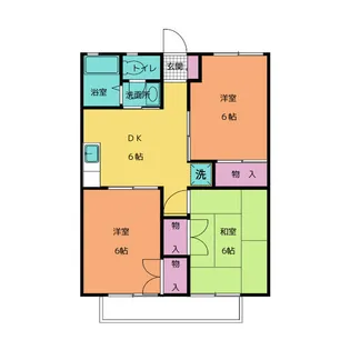 セジュール土屋 B【1階】の間取り