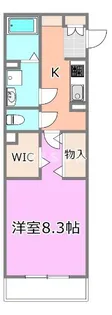 千葉県千葉市稲毛区緑町1【アパート】の間取り
