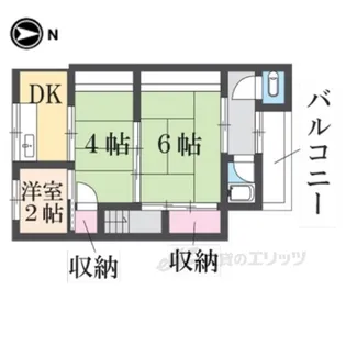 野口文化【2階】の間取り