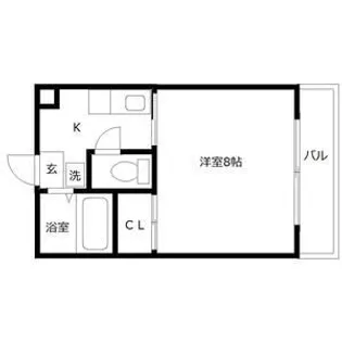 サンレモハイツ上杉【3階】の間取り