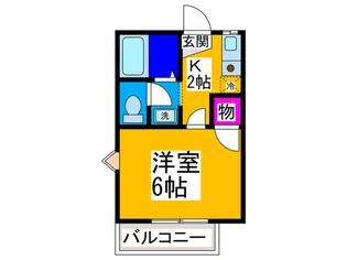 ビギン21【2階】の間取り