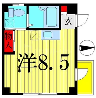 プリズム エイツー【3階】の間取り