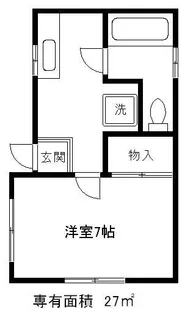 埼玉県川口市本町3【アパート】の間取り