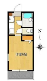 オーフラット【2階】の間取り