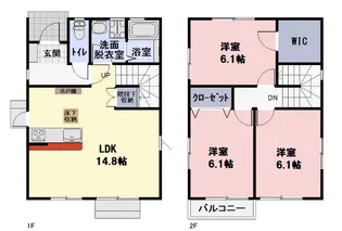 長野県北佐久郡御代田町大字馬瀬口【一戸建】の間取り