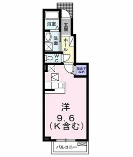 東京都八王子市北野町【アパート】の間取り