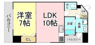 アンジェロポストVII【8階】の間取り