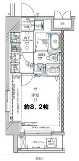 東京都江東区森下5【マンション】の間取り