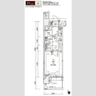DUARES早稲田【8階】の間取り