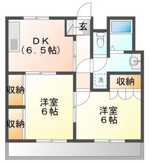 サンヴェール小平【2階】の間取り