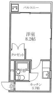 メゾンドココ【2階】の間取り