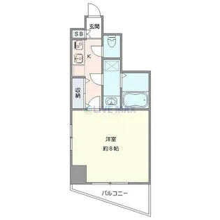 メゾン・ド・ヴィレ白金台【3階】の間取り