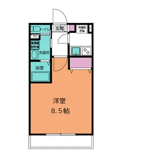 アーデルハイド【3階】の間取り