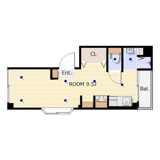 第七双葉苑【3階】の間取り
