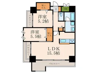 ラファエロ【ペット可】【3階】の間取り