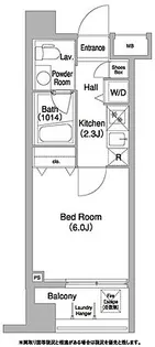 東京都墨田区本所2【マンション】の間取り