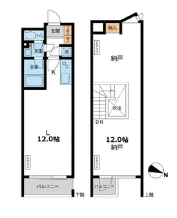 CASSIA目黒【5階】の間取り