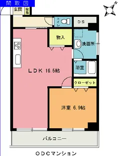 ODCマンション【2階】の間取り