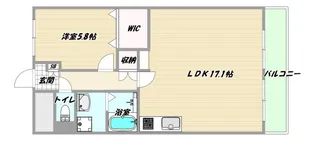 大阪府大阪市淀川区西宮原2【マンション】の間取り