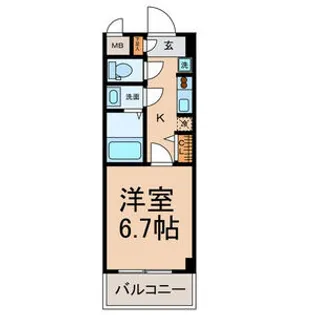 愛知県名古屋市中村区大秋町2【マンション】の間取り
