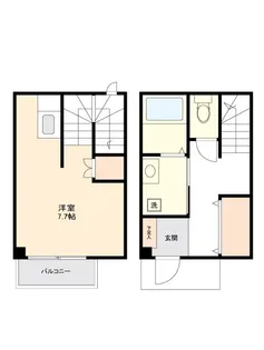 lien―A【1階】の間取り