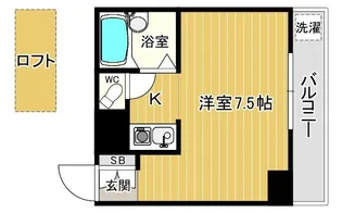 グレード旭ヶ丘【5階】の間取り