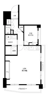 フローレンスパレス元代々木【3階】の間取り