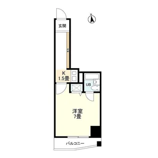 東建シティハイツ上野【3階】の間取り