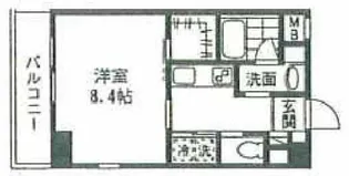 ラフィネ小竹向原【2階】の間取り
