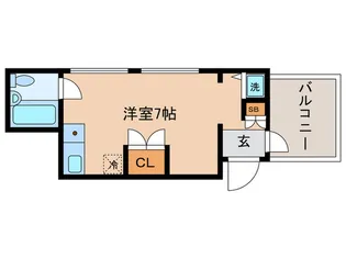 パル大久保【2階】の間取り