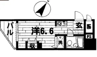 TRUST VALUE 不動前【11階】の間取り