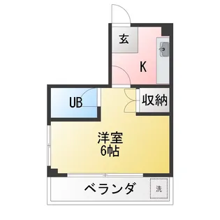 サンモーリス【3階】の間取り