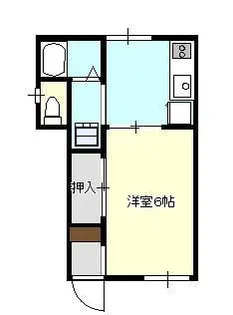 フレグランスWADAII【1階】の間取り
